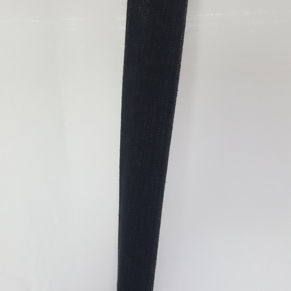 Elephant Embroidered Pink Blue Denim Tote - Picture 5 of 7